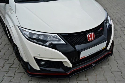 Front Ansatz für v.1 HONDA CIVIC IX TYPE R schwarz matt