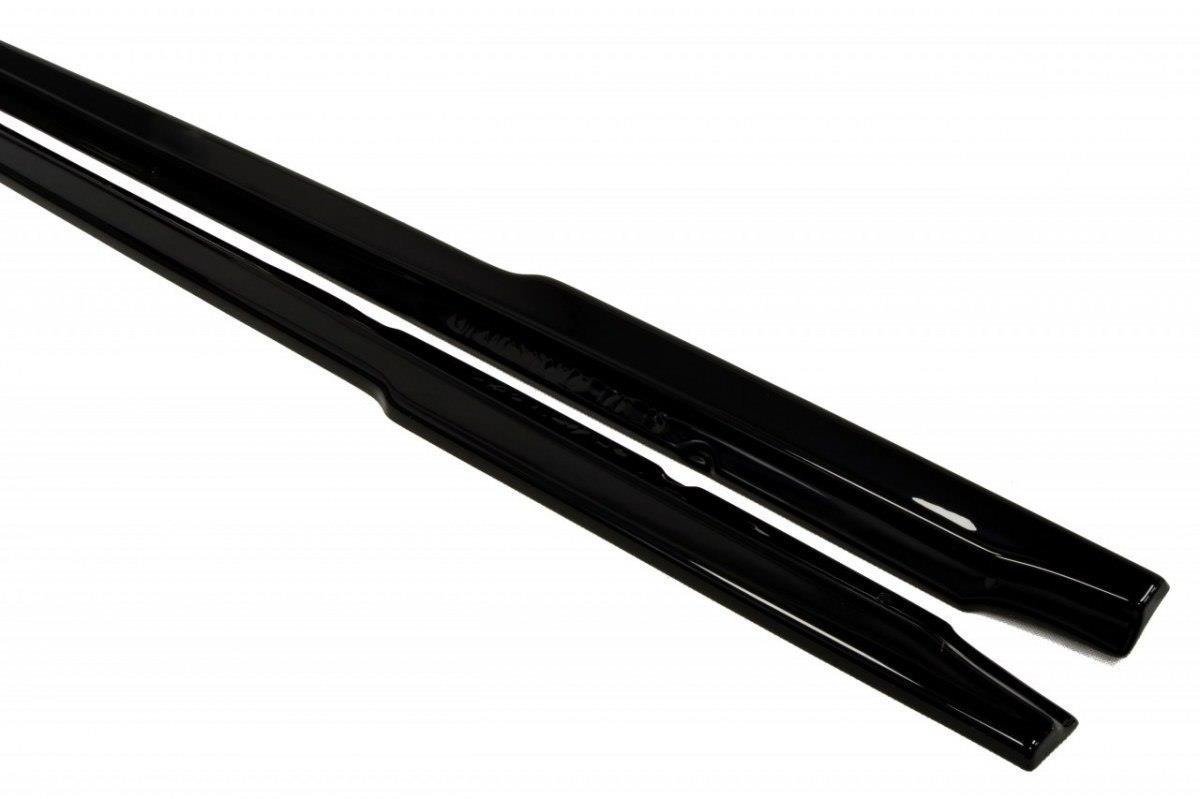 Seitenschweller Ansatz für RENAULT MEGANE II RS Carbon Look