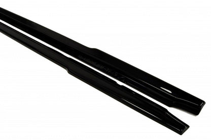 Seitenschweller Ansatz für RENAULT MEGANE II RS Carbon Look