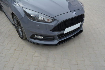 Front Ansatz V.2 für Ford Focus ST Mk3 FL Carbon Look