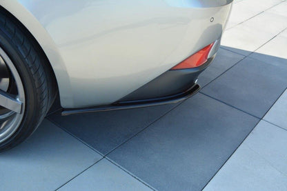 Heck Ansatz Flaps Diffusor für Lexus IS Mk3 T schwarz matt