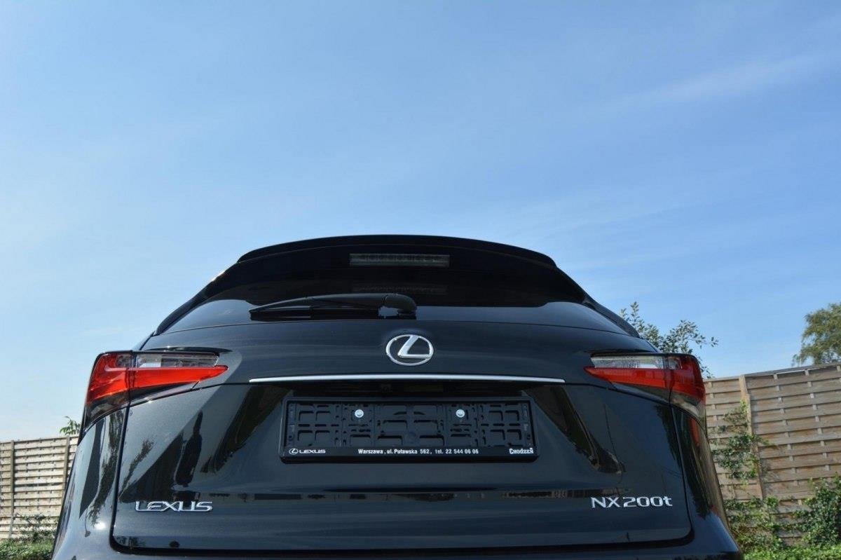 Spoiler CAP für Lexus NX Preface/Facelift schwarz matt