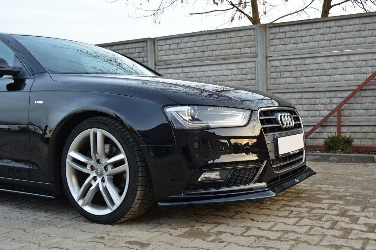 Front Diffuser V.2 Audi A4 B8 FL Carbon Look