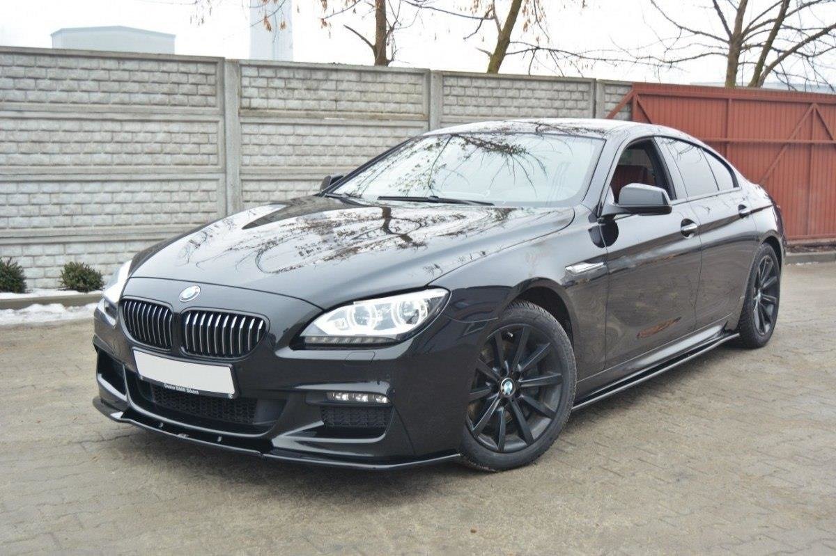 Front Ansatz für BMW 6er Gran Coupé M Paket schwarz matt