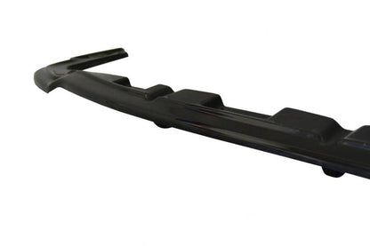 Mittlerer Diffusor Heck Ansatz für Lexus CT Mk1 Facelift DTM LOOK schwarz Hochglanz