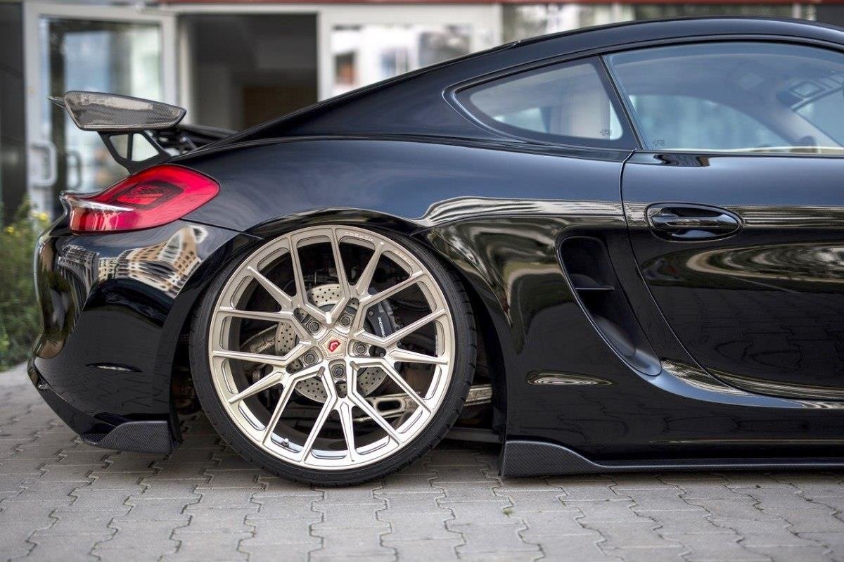 Seitenschweller Ansatz für Porsche Cayman Mk2 981C