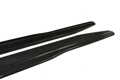 Seitenschweller Ansatz für Lexus GS Mk4 Facelift schwarz Hochglanz