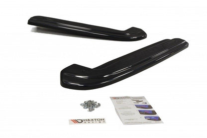Heck Ansatz Flaps Diffusor für HONDA ACCORD VII TYPE-S schwarz matt