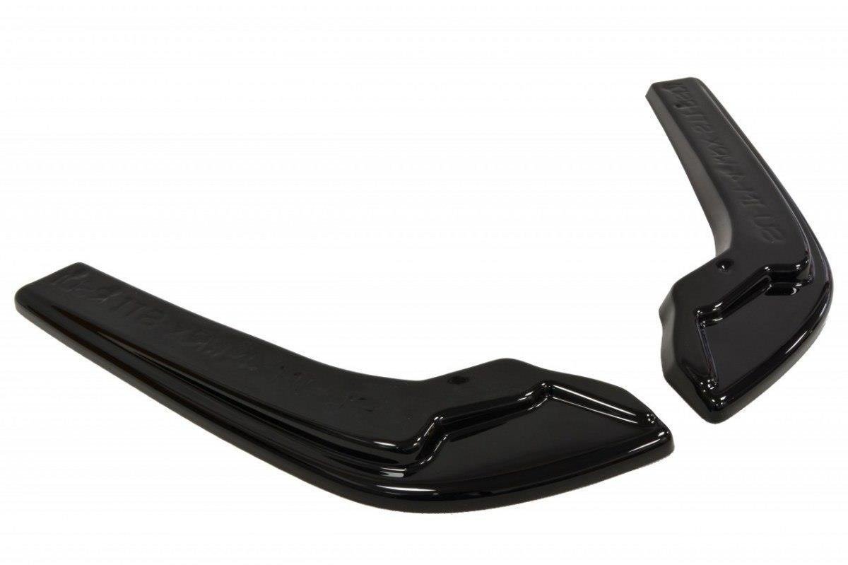 Heck Ansatz Flaps Diffusor für SUBARU WRX STI schwarz matt