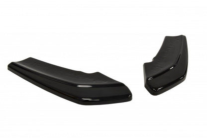 Heck Ansatz Flaps Diffusor für BMW X4 M Paket Carbon Look