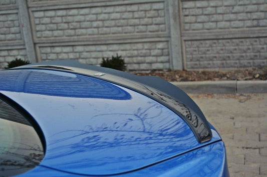 Spoiler CAP für BMW 4er F32 schwarz Hochglanz