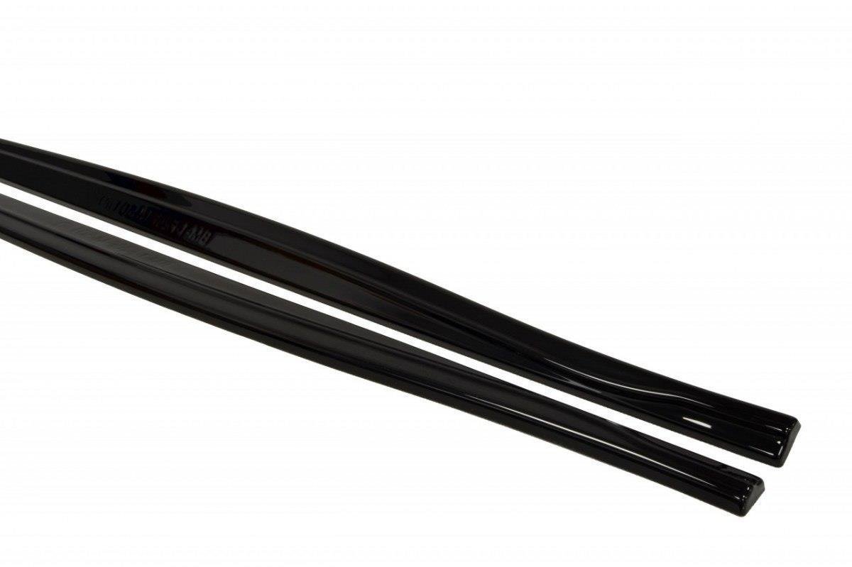 Seitenschweller Ansatz für V.1 für BMW 1er F20 M135i / M140i / M-Paket Carbon Look