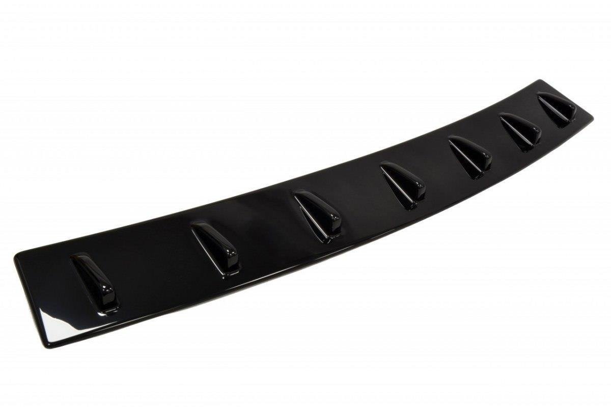 Heckscheiben Spoiler für Subaru WRX STI schwarz matt