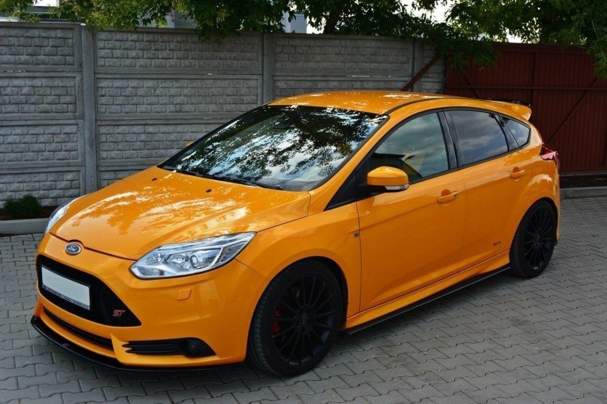 Front Ansatz V.2 für Ford Focus ST Mk3 schwarz matt