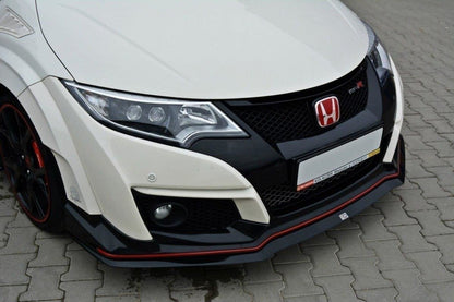 Front Ansatz für v.2 HONDA CIVIC IX TYPE R schwarz matt