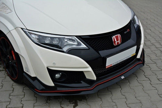 Front Ansatz für v.2 HONDA CIVIC IX TYPE R schwarz matt