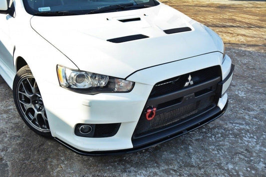 Front Ansatz V.2 für Mitsubishi Lancer Evo X Carbon Look