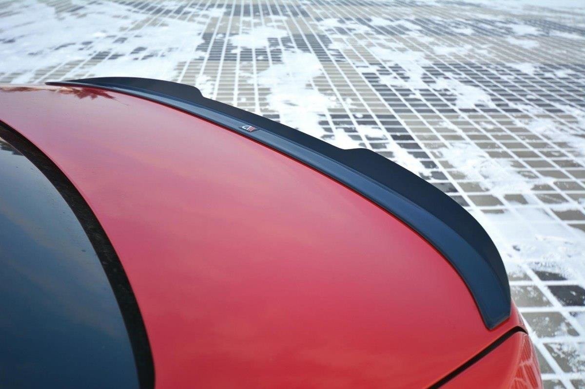 Spoiler CAP für BMW 3er F30 schwarz matt