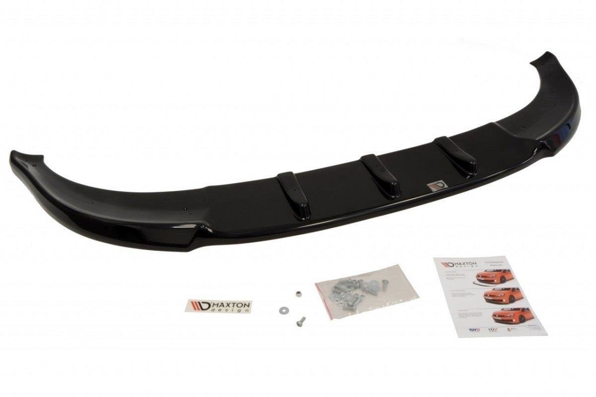 Front Ansatz für AUDI A3 8P (vor Facelift) 2003-2005 schwarz matt