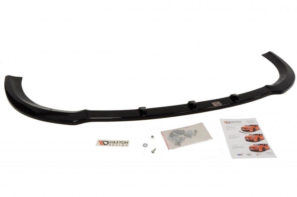 Front Ansatz V.1 für Ford Focus RS Mk2 schwarz Hochglanz