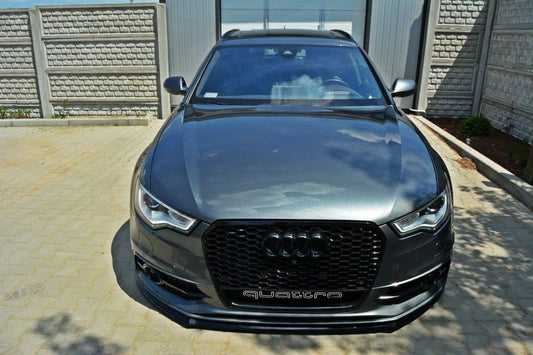 Front Ansatz V.2 für Audi S6 / A6 S-Line C7 Carbon Look