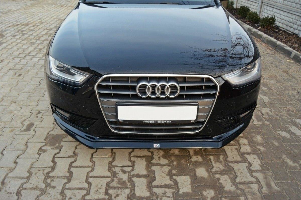 Front Diffuser V.2 Audi A4 B8 FL schwarz Hochglanz