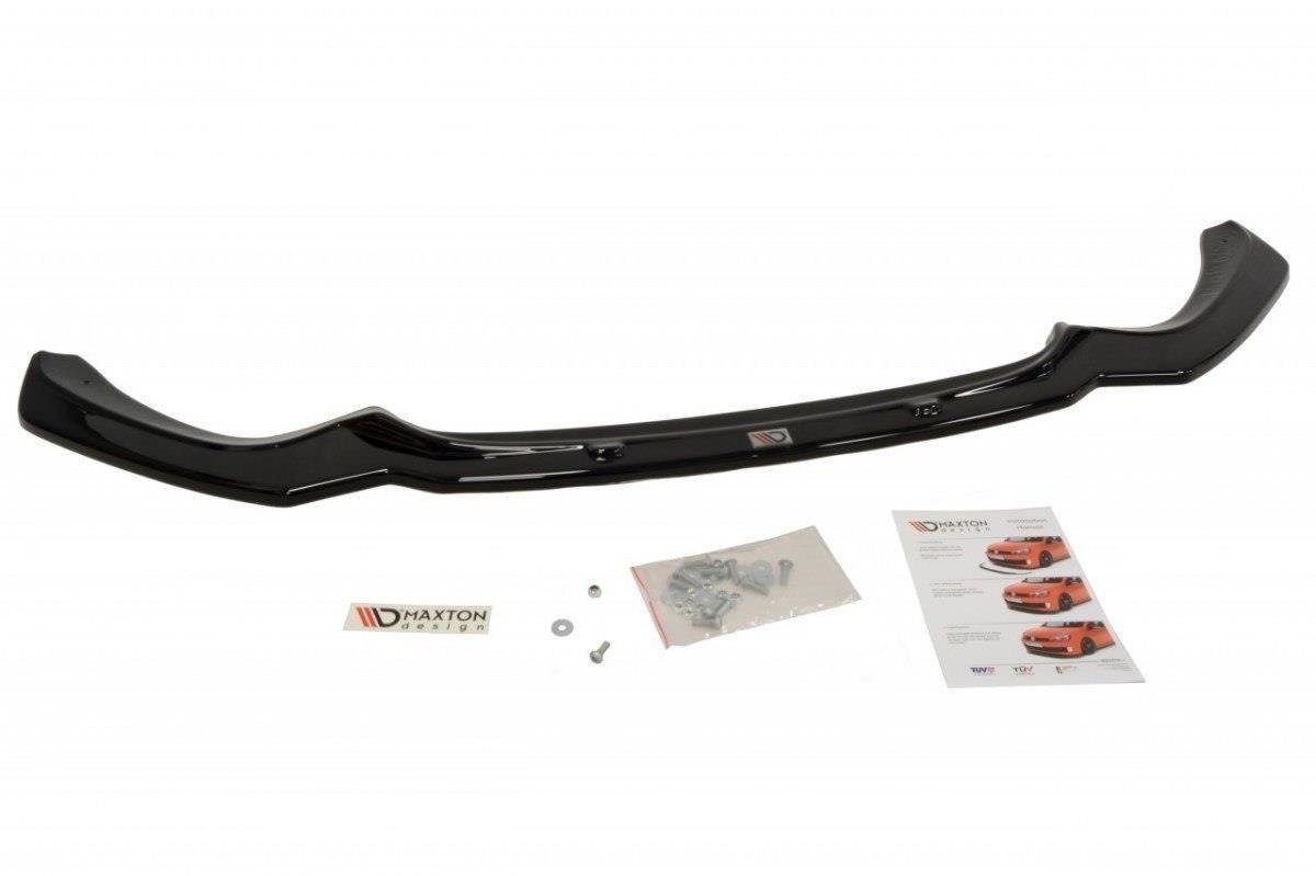 Front Ansatz V.1 für BMW 1er F20/F21 M-Power FACELIFT schwarz Hochglanz