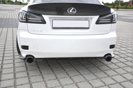 Diffusor Heck Ansatz für Lexus IS Mk2 Carbon Look