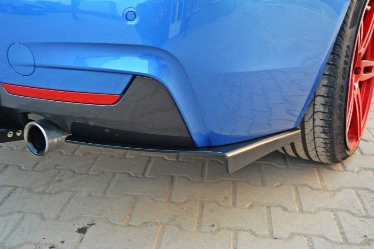 Diffusor Heck Ansatz für Heckschürze für & Heck Ansatz Flaps Diffusor für BMW 4er F32 M Paket