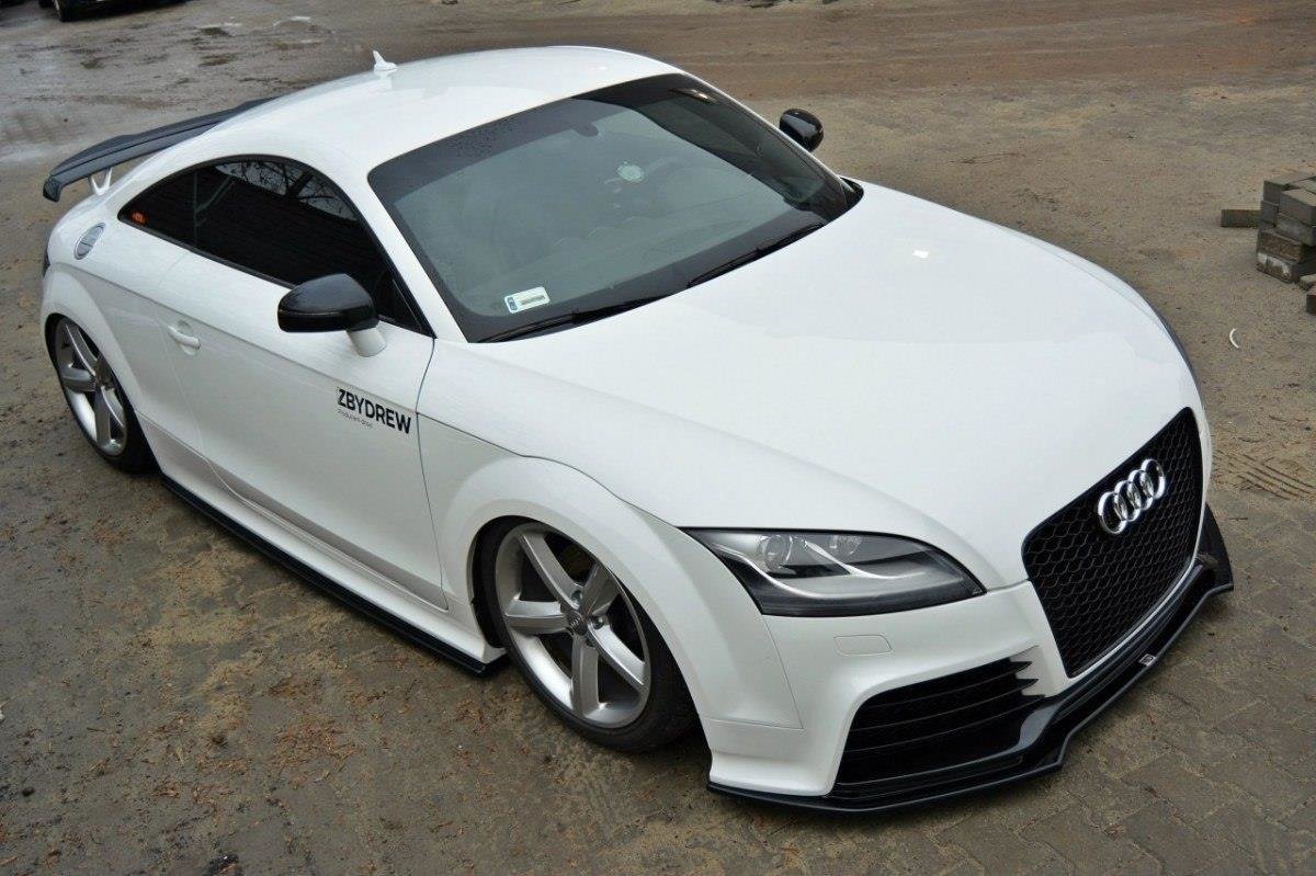 Front Ansatz V.2 für Audi TT RS 8J schwarz Hochglanz