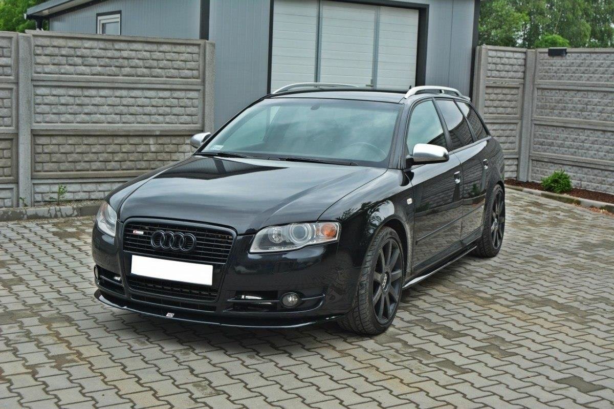 Front Diffuser V.2 Audi A4 B7 schwarz Hochglanz