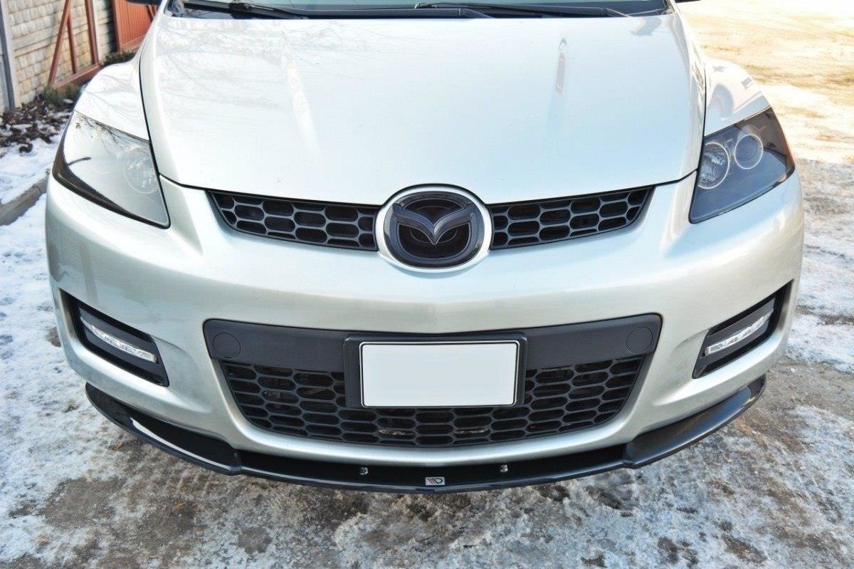 Front Ansatz für MAZDA CX-7 schwarz matt