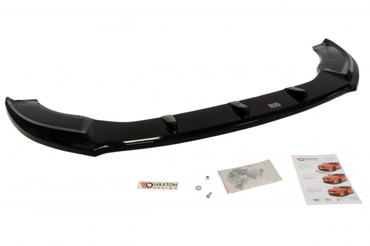 Front Ansatz für Skoda Superb Mk2 FL schwarz matt