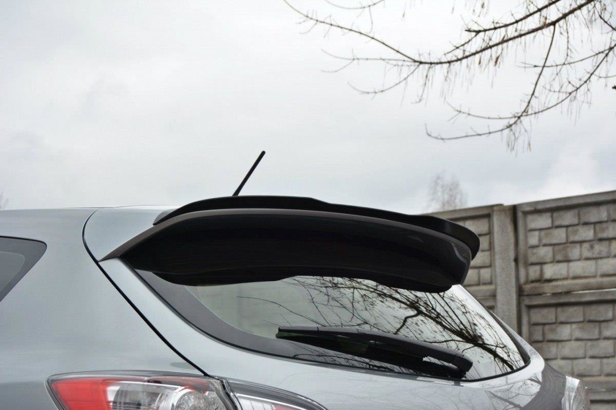 Spoiler CAP für MAZDA 3 MK2 SPORT (vor Facelift) Carbon Look
