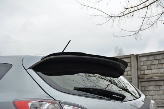 Spoiler CAP für MAZDA 3 MK2 SPORT (vor Facelift) schwarz Hochglanz
