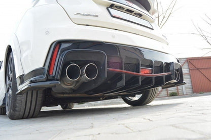Diffusor Heck Ansatz für HONDA CIVIC IX TYPE R schwarz matt