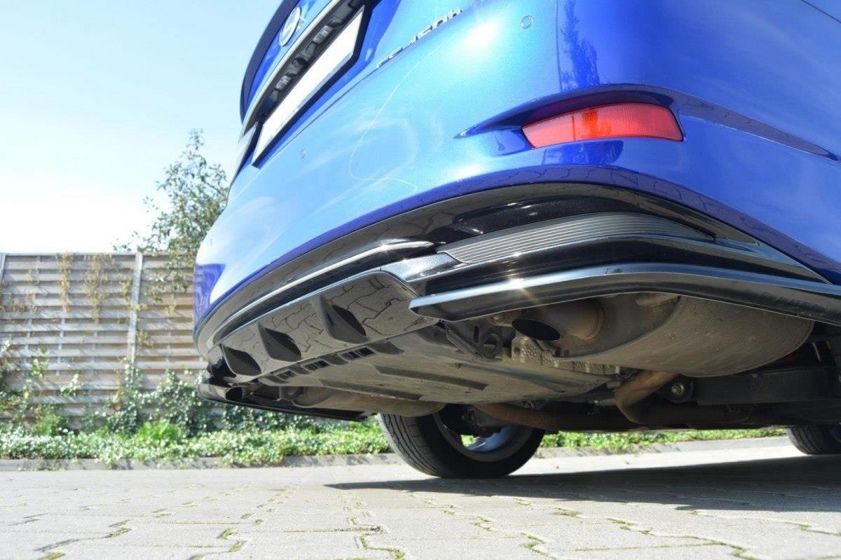 Diffusor Heck Ansatz für Lexus GS Mk4 Facelift H schwarz matt