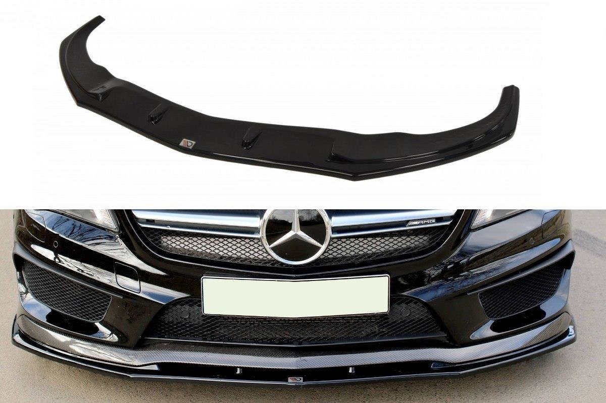 Front Ansatz für v.2 MERCEDES CLA 45 AMG C117 (vor Facelift) Carbon Look