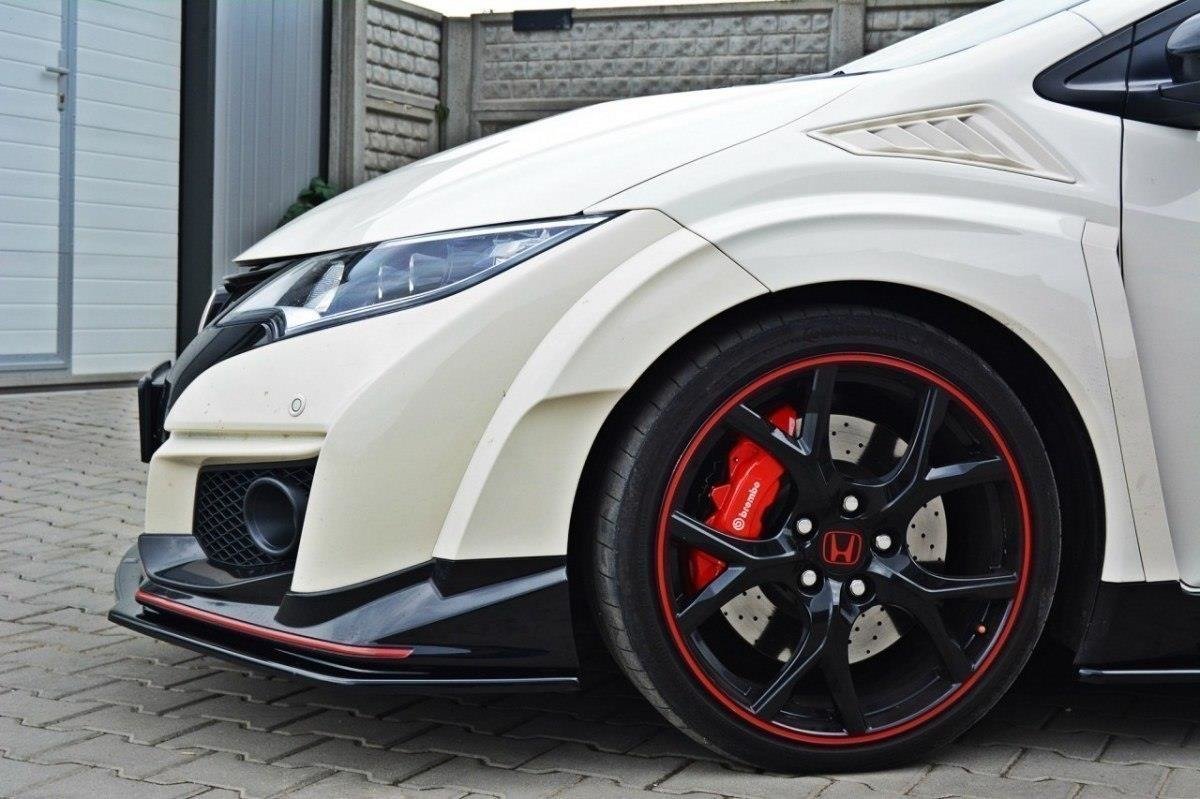 Front Ansatz für v.1 HONDA CIVIC IX TYPE R Carbon Look