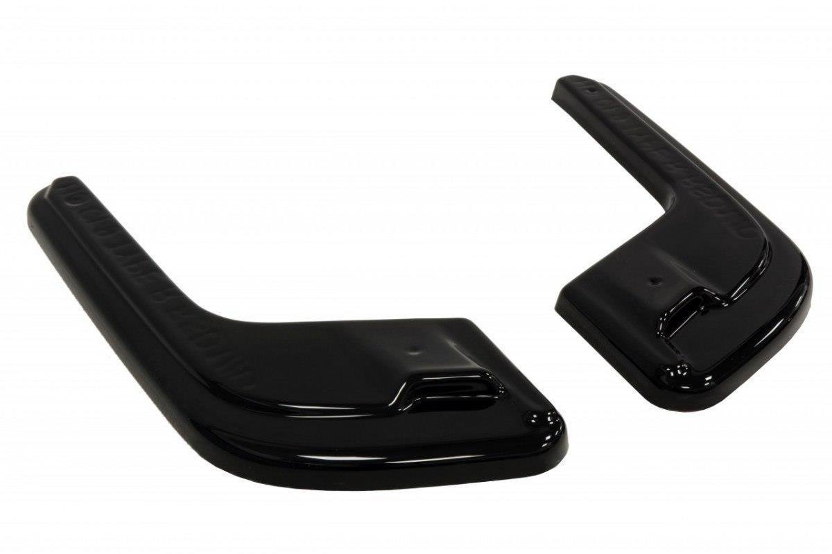 Heck Ansatz Flaps Diffusor für HONDA CIVIC IX TYPE R schwarz matt
