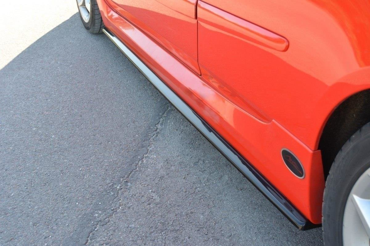 Seitenschweller Ansatz für FIAT STILO Schumacher ED schwarz matt