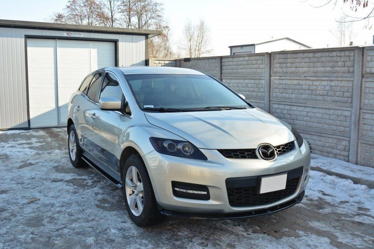 Front Ansatz für MAZDA CX-7 schwarz matt