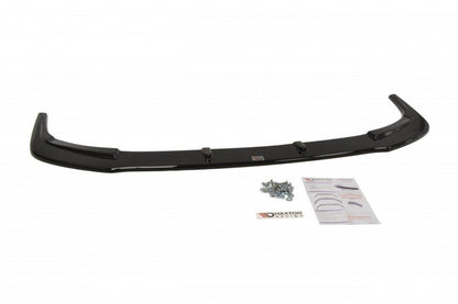 Front Ansatz V.1 für Mitsubishi Lancer Evo X schwarz matt