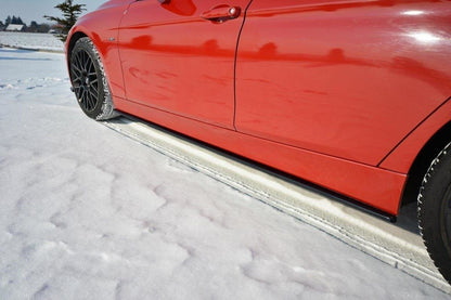 Seitenschweller Ansatz für BMW 3er F30 Carbon Look