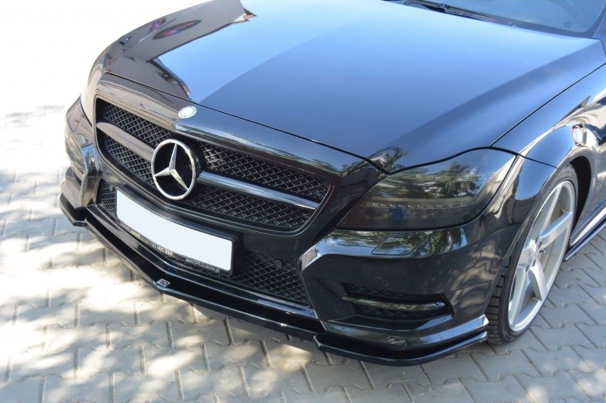 Front Ansatz für MERCEDES CLS C218 AMG LINE Carbon Look
