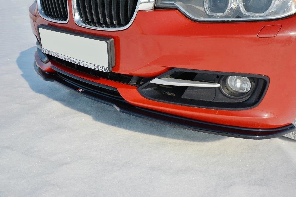 Front Ansatz V.1 für BMW 3er F30 schwarz matt