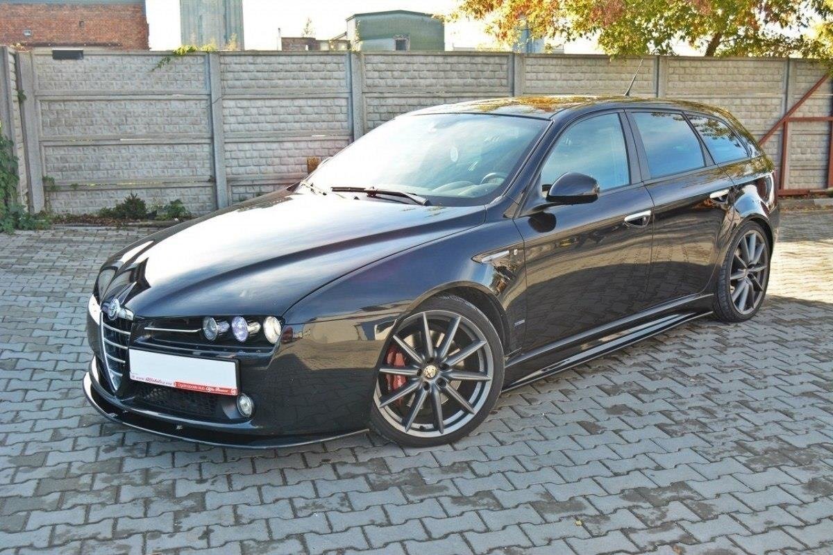 Seitenschweller Ansatz für ALFA ROMEO 159 TI Carbon Look