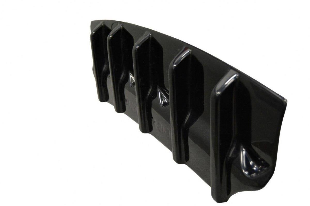 Diffusor Heck Ansatz für Lexus IS Mk3 Facelift T schwarz matt