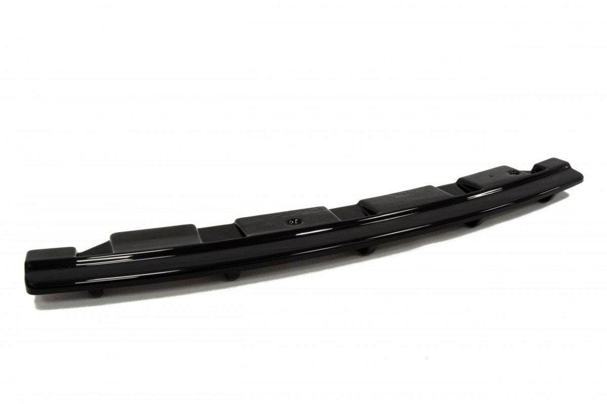 Mittlerer Diffusor Heck Ansatz für BMW 5er F11 M Paket (mit zwei Doppel Endstücken) schwarz matt