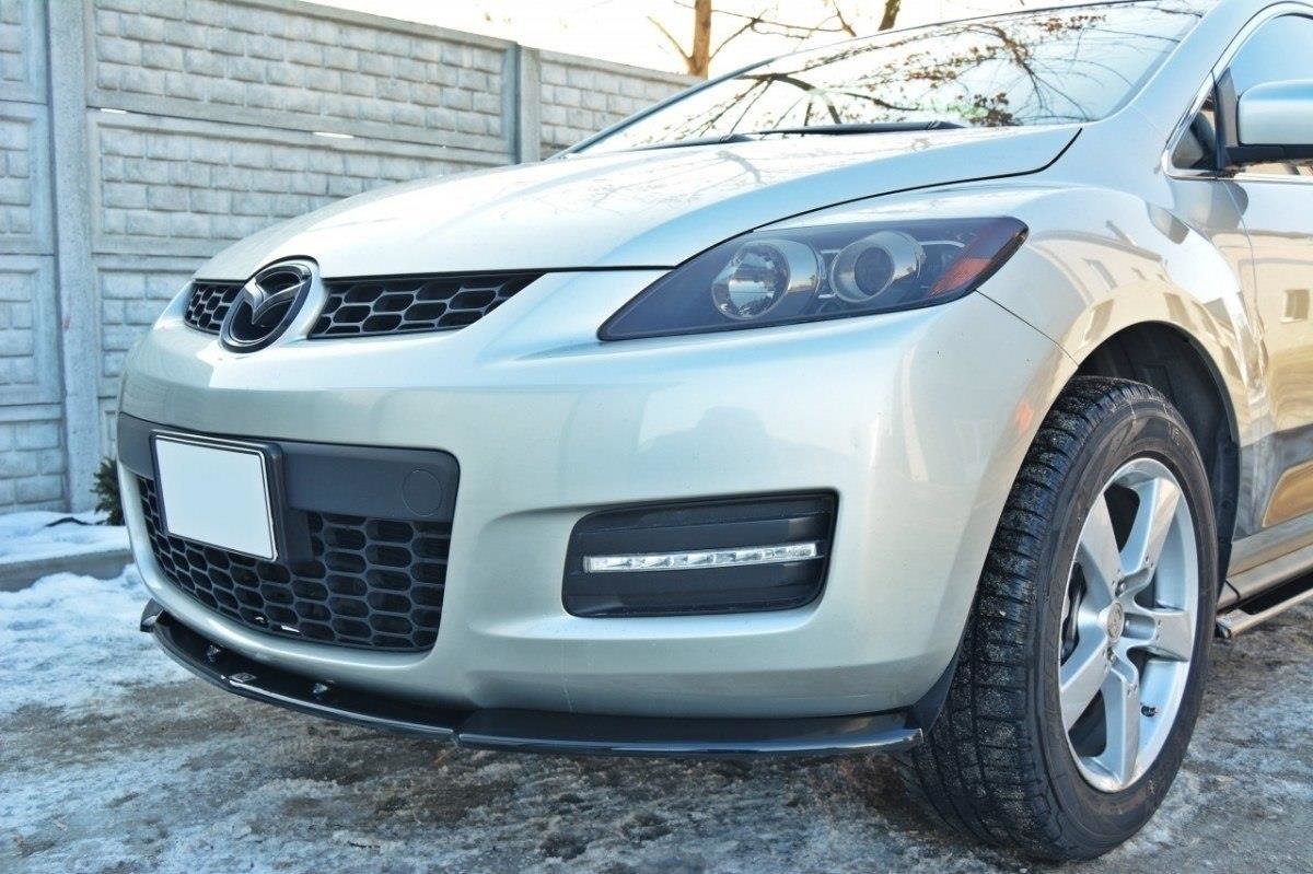 Front Ansatz für MAZDA CX-7 schwarz matt